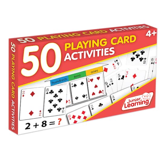 Junior Learning&#xAE; 50 Playing Cards Activities
